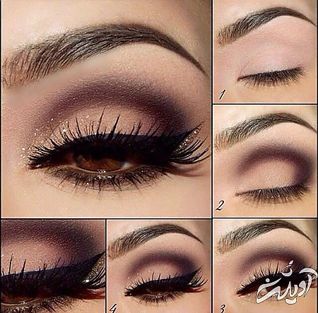 آرایش چشم کات کریس, مدل سایه چشم خطی, نحوه انجام آرایش چشم کات کریس